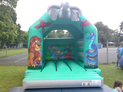 Elephant Head Bouncy Castle, a bouncy castle for hire from Allsorts Inflatables