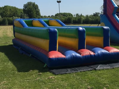 Bungee Run (30ft x 8ft), a assault course for hire from The Bounce Generation