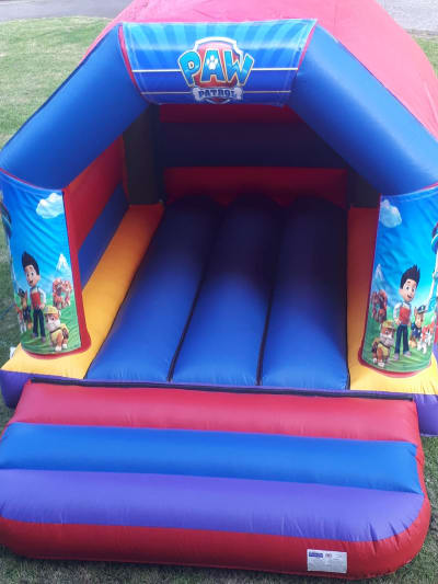 11 x 15 Paw Patrol Velcro Bouncy Castle, a bouncy castle for hire from TnT PartyTime