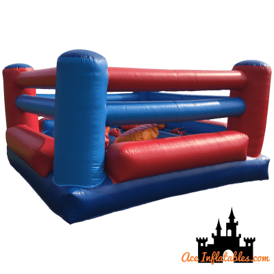 13ft x 13ft Bouncy Boxing, a bouncy castle for hire from Ace Inflatables