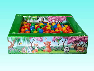 Ball Pit 4x4ft Woodland, a soft play set for hire from Have A Bounce