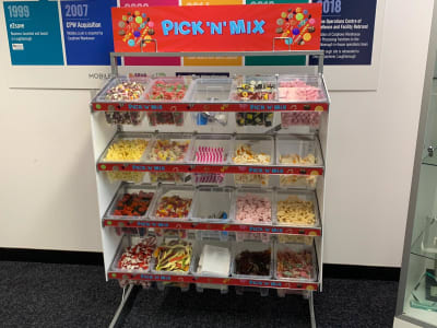 Branded Pick & Mix Sweet Stand - Leisure Equipment Hire in Leeds