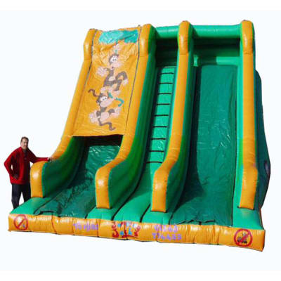 Giant Jungle Slide, a inflatable slide for hire from Jumping Jacks