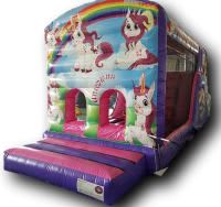 Unicorn Fun Run, a assault course for hire from Chloe's Castles