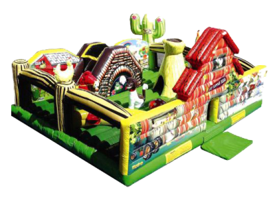 Old Mcdonald's Farm Play Park, a soft play set for hire from Ready Steady Bounce