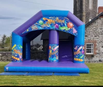 Large Adult Combo Bouncy Castle With Slide