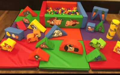 Soft Play, a soft play set for hire from Harry's Quads 'N' Castles