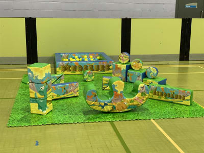 Dinosaurs Soft Play Set, a soft play set for hire from Playdays Parties