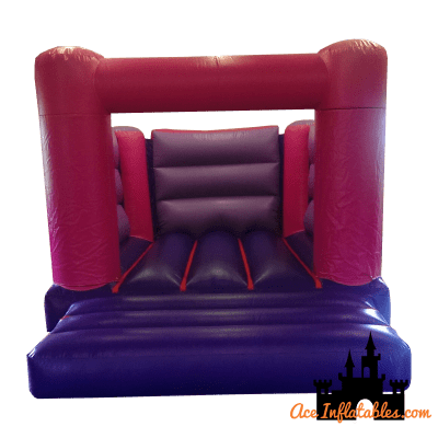 Pink and Lilac Indoor Tower Bouncy Castle 11ft x 15ft, a bouncy castle for hire from Ace Inflatables
