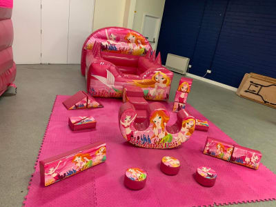 Mermaid Soft Play Set, a soft play set for hire from Playdays Parties