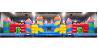 Worlds Biggest Bouncy Castle