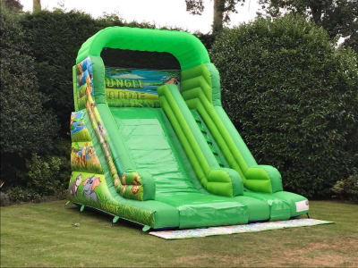 Jungle Slide, a inflatable slide for hire from Allsorts Inflatables