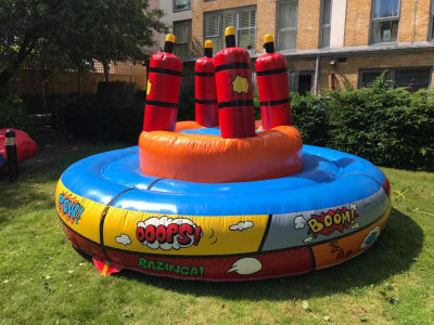 Birthday Cake Bouncy Castle, a bouncy castle for hire from TFG Bouncy Castles
