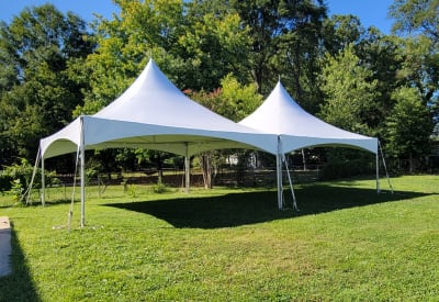 20x40 Tent Set Up