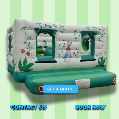 Peter Rabbit Bouncy Castle Hire, a bouncy castle for hire from Funday Entertainment