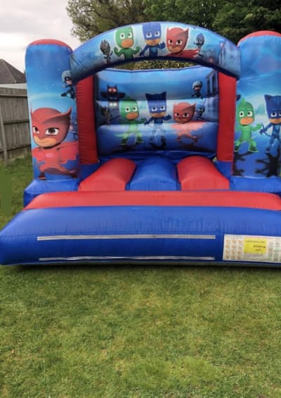 10ft x 10ft PJ Mask Low Height Bouncy Castle, a bouncy castle for hire from Bouncy Castle Factory