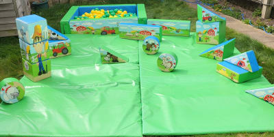 Farmyard Soft Play Set, a soft play set for hire from Airscape Events