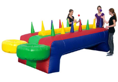 Air Juggler Inflatable Game (CHILD) 12ft x 4ft, a inflatable game for hire from 1st Choice Inflatables