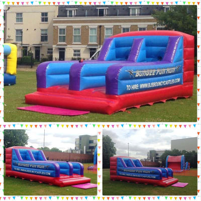 Bungee Run (For Kids), a assault course for hire from BJ's Bouncy Castles & Soft Play Hire