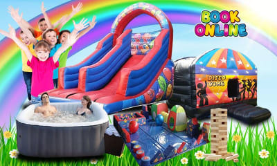 Inflatable Night-Club 02 - Bouncy Castle & Soft Play Hire in