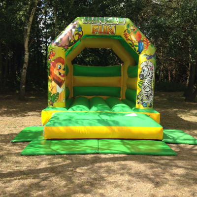 11x15 Jungle, a bouncy castle for hire from Bouncy Castles Surrey