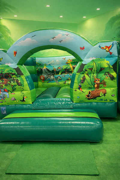 Jungle bouncy castle, a bouncy castle for hire from Croydon Bouncy Castles