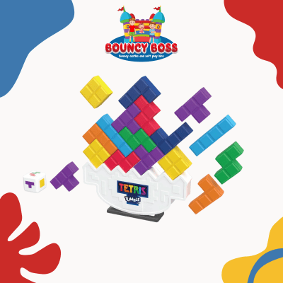 Giant Tetris, a soft play set for hire from Bouncy Boss