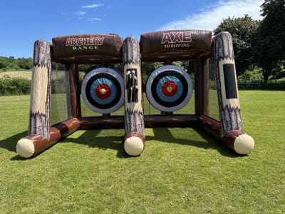 Double Axe Throwing Inflatable Game