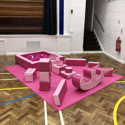 Princess Kingdom Soft Play Set, a soft play set for hire from Playdays Parties