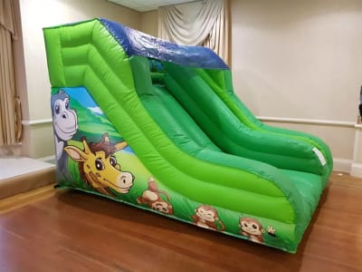Jungle Slide (Small), a inflatable slide for hire from Allsorts Inflatables