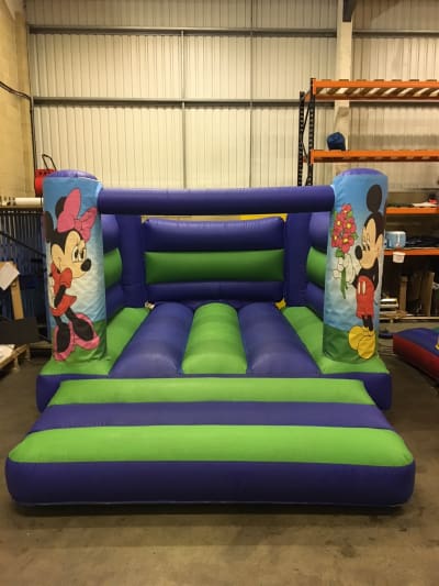 Mickey & Minnie Mouse Bouncy Castle (15x12ft Low Height), a bouncy castle for hire from The Bounce Generation