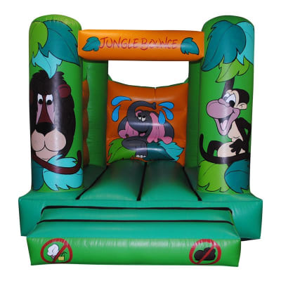 10 x 12ft Jungle Bouncy Castle, a bouncy castle for hire from JV Bouncy Castle Hire