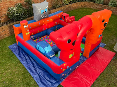 Toddler Ball Pool Soft play inflatable, a soft play set for hire from Bounce and Play Surrey & Sussex