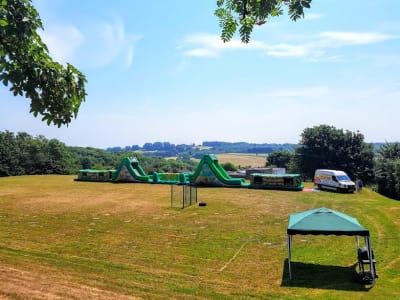Hire big army assault course for event in Llanelli