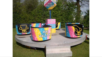 Mini Waltzer Hire, a toddler inflatable for hire from Animal Bouncers