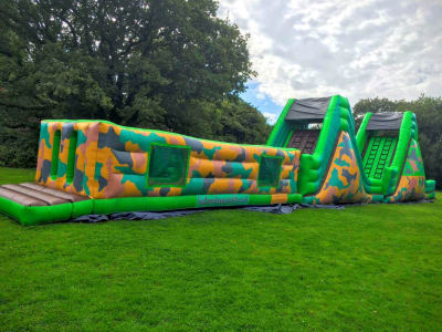 Large exterior assault course hire llanelli 