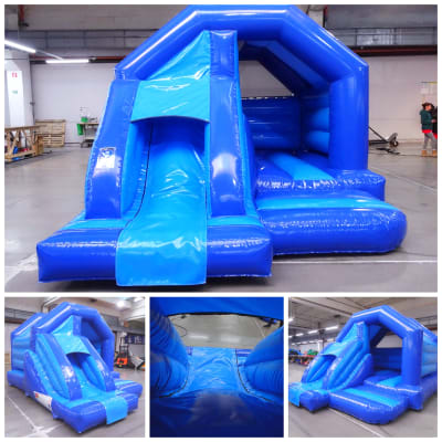 Bounce & Slide 8, a bounce and slide combo for hire from BJ's Bouncy Castles & Soft Play Hire