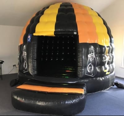 Small Disco Dome (12ft Diameter), a disco dome for hire from Elmbridge Inflatables