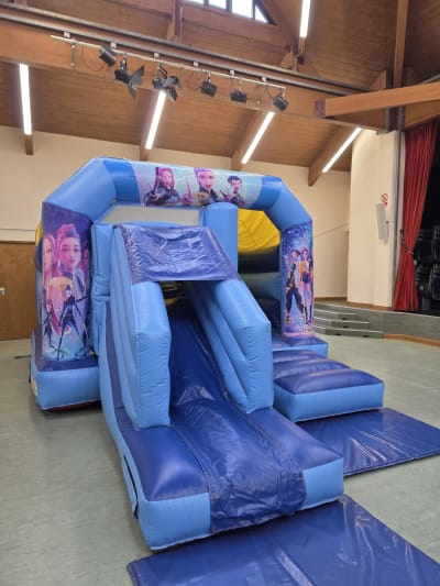 K pop demon hunters, a bouncy castle for hire from Bounce About Sussex