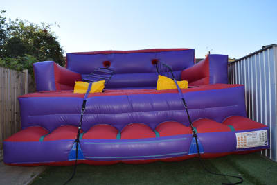Unclimbable Ladder, a inflatable game for hire from Laxcorp Event Hire
