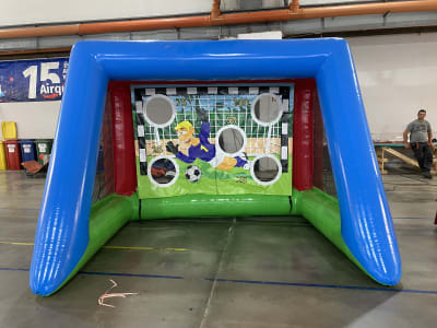 Playdays Football Penalty Shootout, a inflatable game for hire from Playdays Parties