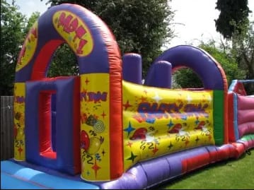 2 Parts obstacle course, a assault course for hire from Laxcorp Event Hire