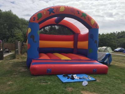 Large Children / Adult Party Theme Castle, a adult bouncy castle for hire from Jump Around Bouncy Castles
