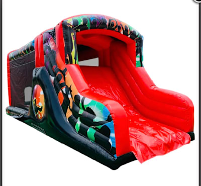 Adults & Children Disco Themed Fun Run, a assault course for hire from Bounce N Fun