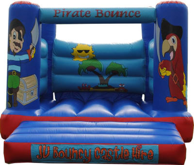 12 x 13ft Pirate Bouncy Castle, a bouncy castle for hire from JV Bouncy Castle Hire