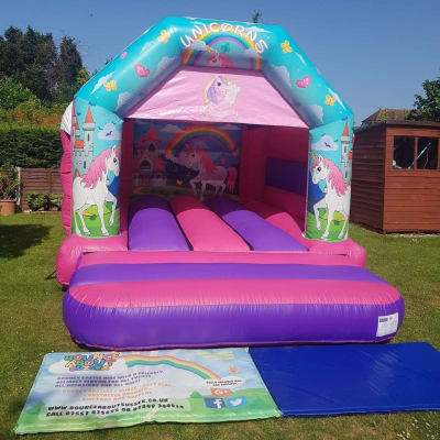Unicorn Bouncy Castle, a bouncy castle for hire from Bounce About Sussex