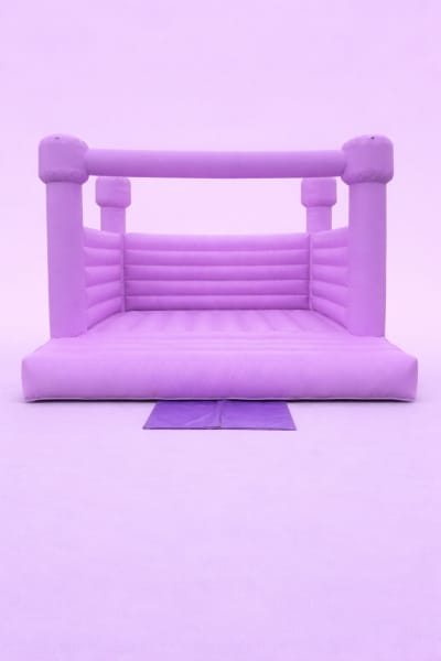 Purple pastel bouncy castle, a bouncy castle for hire from Croydon Bouncy Castles