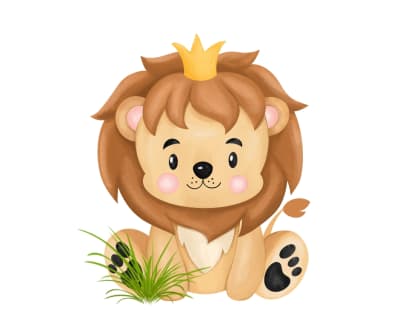 Lion Party Package, a party package for hire from Bouncy Castle Boys