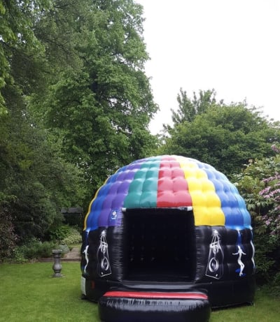 Disco Dance Dome, a disco dome for hire from Playdays Parties