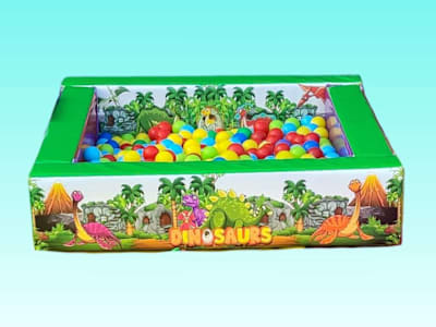 Ball Pit 4x4ft Dinosaur Land, a soft play set for hire from Have A Bounce